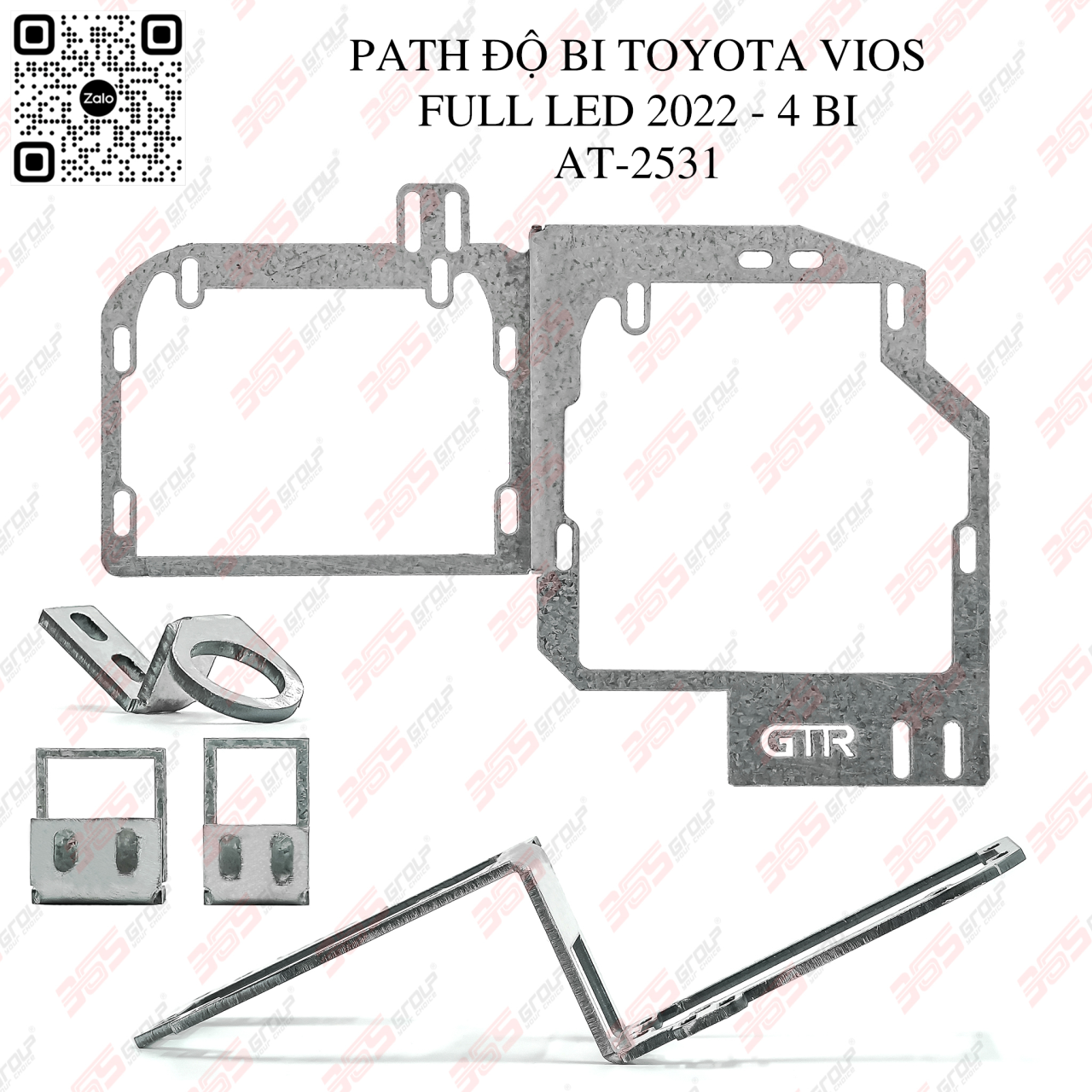 PATH ĐỘ BI TOYOTA VIOS FULL LED 2022 - 4 BI - AT-2531 - Hình 1